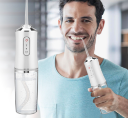 Ирригатор (флоссер) для гигиены полости рта Oral Irrigator 4 сменные насадки